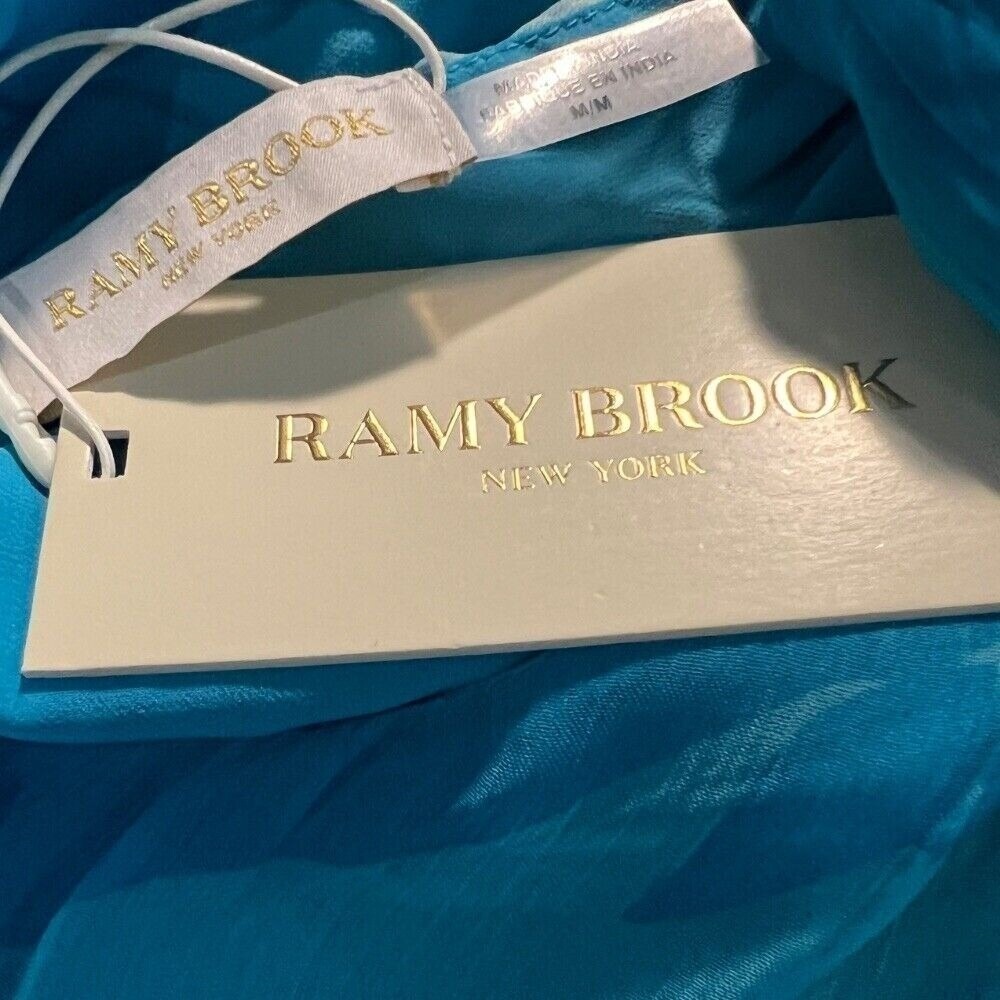 NWT Printed Ramy Brook Halter Tank Top Size Medium‎ $295 - Picture 8 of 8